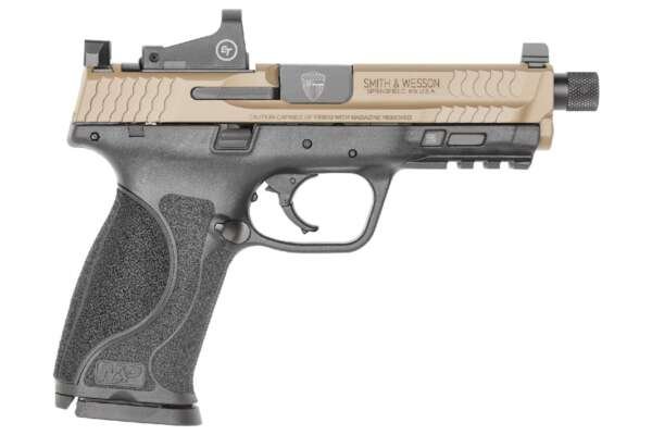 Smith & Wesson M&P9 M2.0 9mm Spec Series Optics/Suppressor Ready with Crimson Trace CTS-1500 Red Dot Optic, Knife and Challenge Coin - Image 2