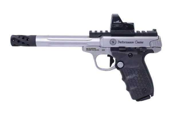 Smith & Wesson SW22 Victory 22LR Performance Center Target Model with Crimson Trace Red Dot