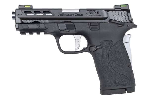 Smith & Wesson M&P380 Shield EZ Performance Center 380 ACP Pistol with Silver Ported Barrel - Image 2