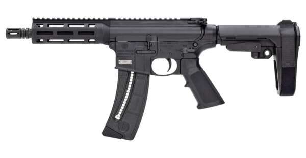 Smith & Wesson M&P15-22 22 LR AR-Pistol with SBA3 Pistol Brace