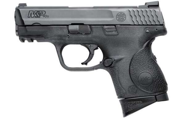 Smith & Wesson M&P40C 40 S&W Centerfire Pistol with Crimson Trace Lasergrip