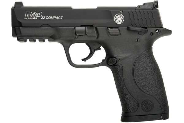 Smith & Wesson M&P22 Compact 22LR Rimfire Pistol with Tactical Rail