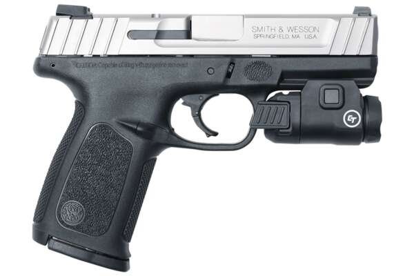 Smith & Wesson SD9 VE 9mm Pistol with Crimson Trace Tactical Light