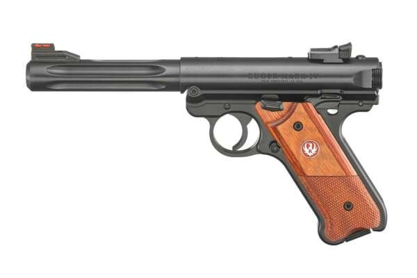 Ruger Mark IV Hunter 22LR Rimfire Pistol with Fluted Barrel - Image 2