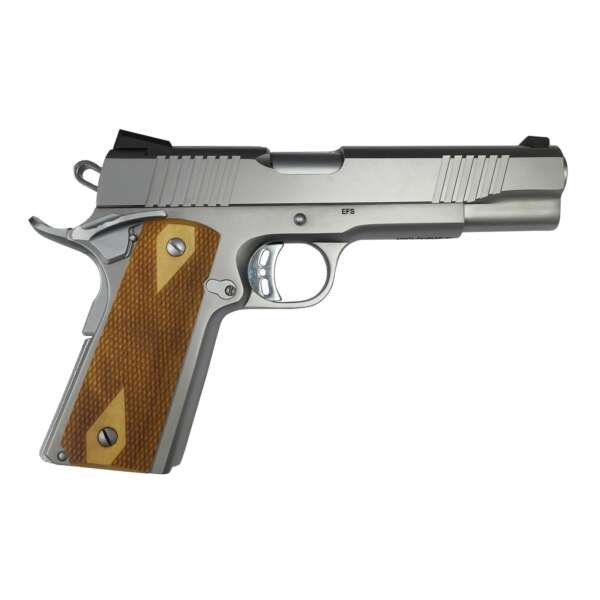 ArmsCor 9mm 1911 Pistol, 5" Barrel, Fixed Sights, Silver - 56828