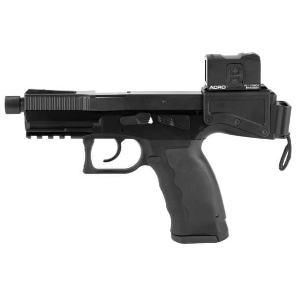 B&T USW-A1 9mm Pistol, 4.3" Barrel, Black - BT430003