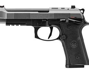 Beretta 92XI 9mm Pistol, 4.7" Barrel, Fiber Optic Sights, Black - J92FSR920