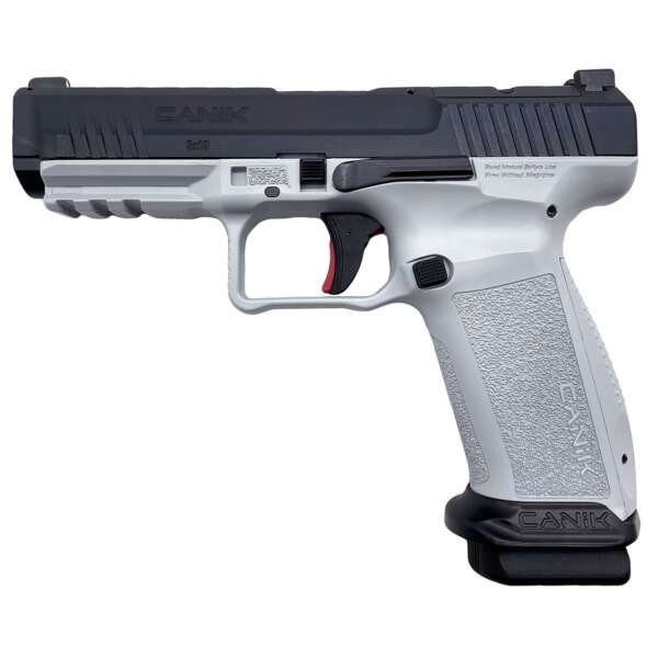 CANIK TP9 9mm Pistol, 4.47" Barrel, 3 Dot Sights, Tan, Black - HG7415N