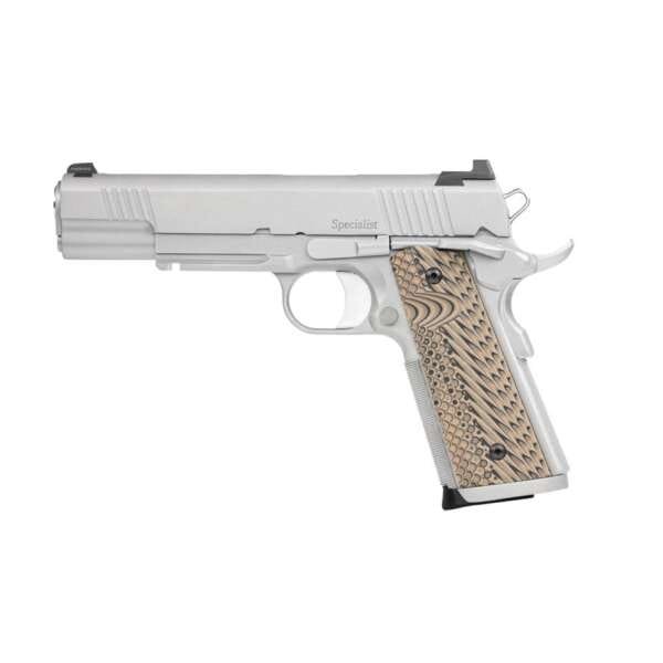 Dan Wesson Specialist 9mm Pistol, Stainless - 01807