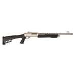 Dickinson XX3 Tactical 20" 12 Gauge Shotgun 3" Pump, Silver Marinecote - XX3D-M-2