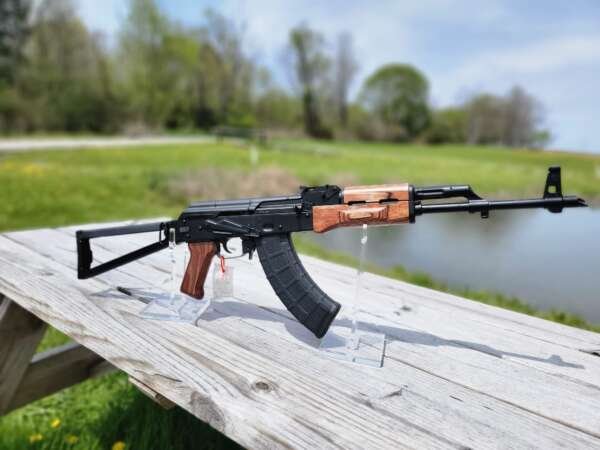 DPMS AK47 ANVIL NUTMEG TRIANGLE SIDE FOLDER - Rock Firearms