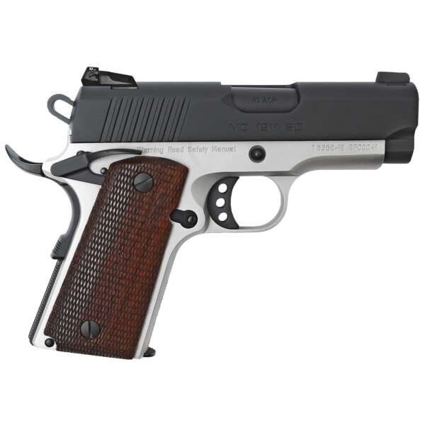 Girsan 9mm 1911 Pistol, 3.4" Barrel, Fixed Sights, Black, Silver - 390046