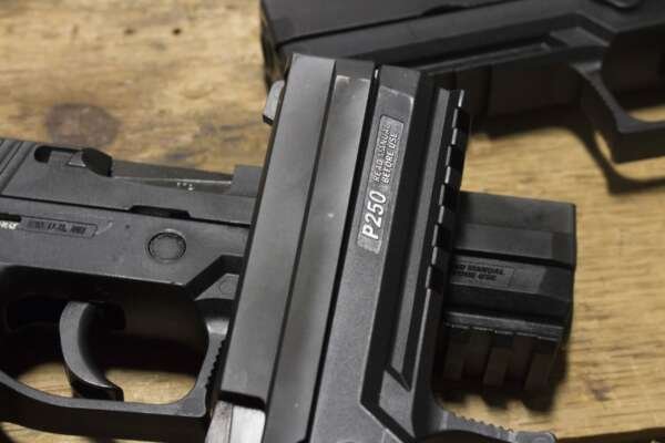 Sig Sauer P250 Full-Size 40 S&W DAO Police Trade-ins with Night Sights (Very Good Condition) - Image 4
