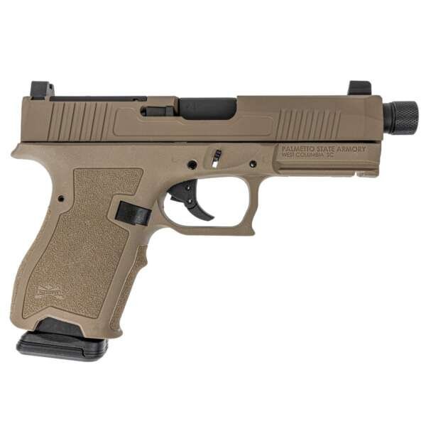 PSA Dagger Compact 9mm Pistol With Extreme Carry Cut Doctor Slide & Threaded Barrel, Flat Dark Earth