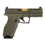 PSA Dagger Full Size - S 9mm Pistol With SWRV2 RMR Slide & TiN Non-Threaded Barrel, Sniper Green