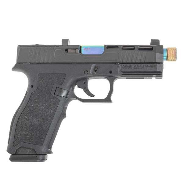 PSA Dagger Full Size - S 9mm SW2 RMR Pistol W/ Chameleon Threaded Barrel, Black