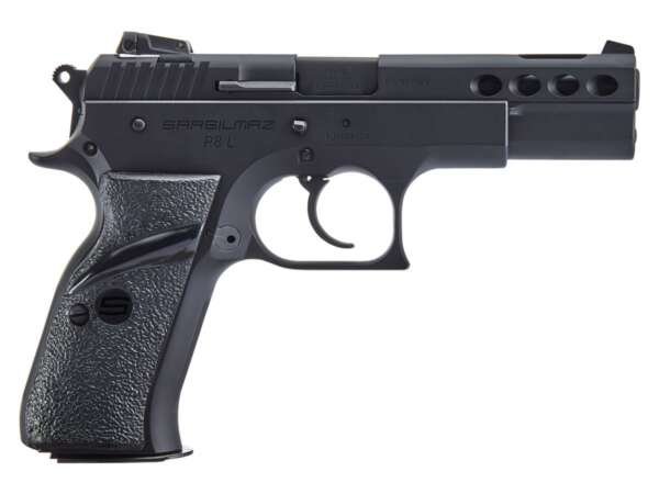 SAR USA P8L 4.6" Hammer Fired 9mm Pistol, Black - P8LBL
