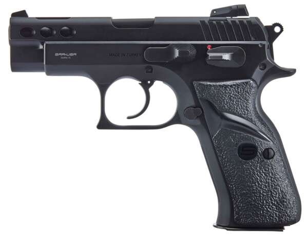 SAR USA P8S Compact 9mm Pistol, Blk - P8SBL