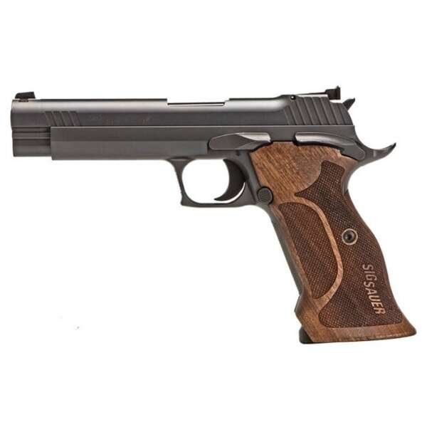 Sig Sauer P210 Target 9mm Pistol, Black - 210A-9-TGT