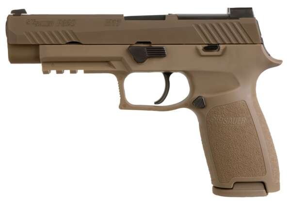 Sig Sauer P320-M17 9mm Semi-Automatic Pistol, Coyote PVD - 320F-9-M17-MS-10